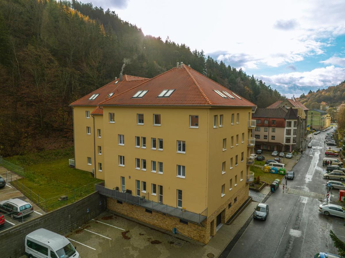 Forest Apartment With Sauna Jáchymov Dış mekan fotoğraf